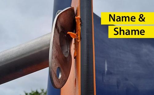 Name and shame, broken play equipment